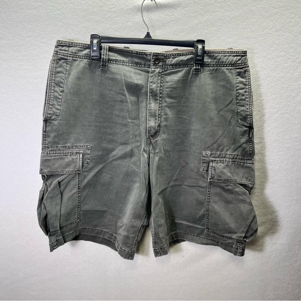 Old Navy Y2K Cargo Shorts Men’s 38 100% Cotton ‘04 Gray 00’s Retro 2633